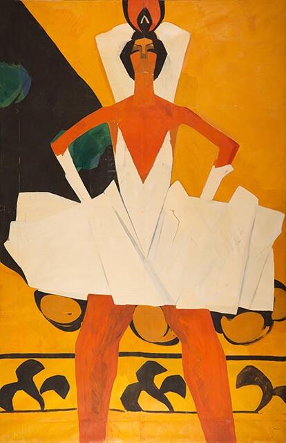 Photo of Valery Geghamyan`s painting #011 «Ballerina in White Clothes»