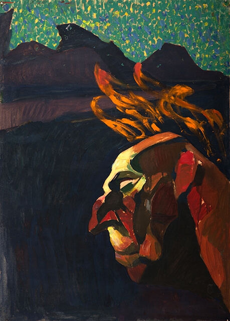 Photo of Valery Geghamyan`s painting #109 «Flame»